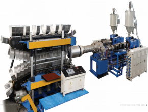 200mm-800mm HDPE Double-wall Corrugated pipe extrusion line (Vertical type)