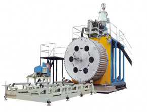 200mm-3000mm HDPE winding pipe extrusion line